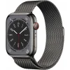 Apple Watch 8 45mm (GPS+LTE) Graphite Stainless Steel Case with Graphite Milanese Loop Apple Watch 8 45mm (GPS+LTE) Graphite Stainless Steel Case with Graphite Milanese Loop